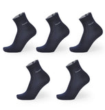 Brand New Men Bamboo Fiber Socks High Quality Casual Breatheable Anti-Bacterial Man Long Sock 5pairs / lot