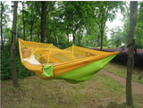 Ultralight Outdoor Camping Hunting Mosquito Net Parachute Hammock 2 Person Flyknit Hamaca Garden Hamak Hanging Bed Leisure Hamac