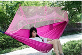 Ultralight Outdoor Camping Hunting Mosquito Net Parachute Hammock 2 Person Flyknit Hamaca Garden Hamak Hanging Bed Leisure Hamac