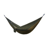 Portable Lightweight Nylon Parachute Double Hammock Multifunctional 2 People Hamak Camping Backpacking Travel Beach Yard Garden