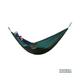 Portable Lightweight Nylon Parachute Double Hammock Multifunctional 2 People Hamak Camping Backpacking Travel Beach Yard Garden