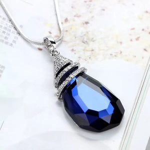 Meyfflin Long Necklaces & Pendants for Women Collier Femme Geometric Statement Colar Maxi Fashion Crystal Jewelry Bijoux 2019