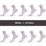 2018 Men Bamboo Socks Brand Guarantee Anti-Bacterial Comfortable Deodorant Breathable Casual Business Man Sock (10 Pairs / Lot)