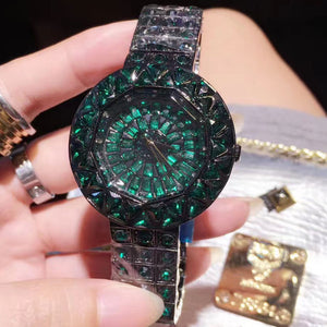 Top Quality New Style Women Watches Luxury Steel Full Rhinestone Watch Lady Crystal Dress Watches montre femme reloj mujer