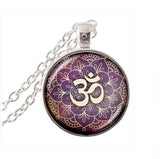 Special Offer Promotion Collier Collares Om Pendant Necklace Zen Yoga Necklaces Jewelry Indian Namaste Fashion For Colares HZ1