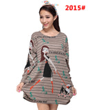 2018 autumn summer women casual long sleeve t shirt tops tees plus size loose fashion tunic t-shirt big large 5XL