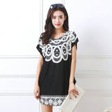 2018 spring summer women tops Plus Size Women short sleeve Loose Casual tunic big large tops tees t shirt 4xl 5xl