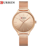 CURREN Hot Fashion Simple Style New Ladies Bracelet Watches Women Dress Wristwatch Quartz Female Clock Gifts relogios feminino