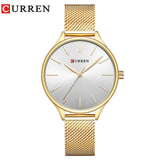 CURREN Hot Fashion Simple Style New Ladies Bracelet Watches Women Dress Wristwatch Quartz Female Clock Gifts relogios feminino