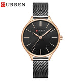 CURREN Hot Fashion Simple Style New Ladies Bracelet Watches Women Dress Wristwatch Quartz Female Clock Gifts relogios feminino