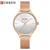 CURREN Hot Fashion Simple Style New Ladies Bracelet Watches Women Dress Wristwatch Quartz Female Clock Gifts relogios feminino