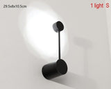 2018 NEW Minimalist art Dots wall light modern LED living room wall lamp Nordic creative aisle lighting fixtures Black White