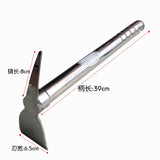 Gardening tools Agricultural hoe short handle farm tools stainless steel Hoes Digger rake Agricultural tools shovel Pickaxe