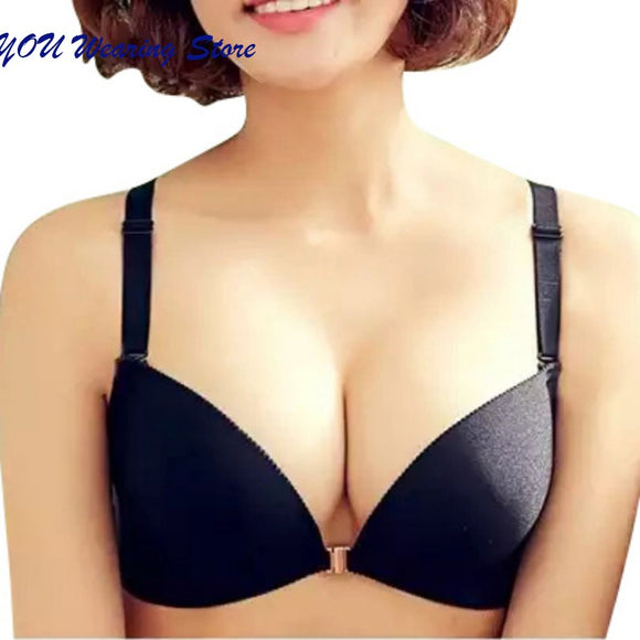 Sexy Women Bra Adjustable Brassiere Seamless Lingerie Super Push Up Bra Cup Strappy Bras For Women New