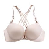 Sexy Women Bra Adjustable Brassiere Seamless Lingerie Super Push Up Bra Cup Strappy Bras For Women New