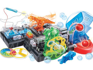 125 Multi Experiments Physics Science Set Challenge Scientific Kits Action Dino LED Light Bubble ABS Model Building Brain Toys