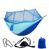 Drop Shipping Portable Mosquito Net Hammock Tent With Adjustable Straps And Carabiners Large Stocking  21 Colors In Stock