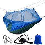 Drop Shipping Portable Mosquito Net Hammock Tent With Adjustable Straps And Carabiners Large Stocking  21 Colors In Stock