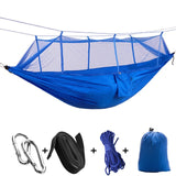 Drop Shipping Portable Mosquito Net Hammock Tent With Adjustable Straps And Carabiners Large Stocking  21 Colors In Stock