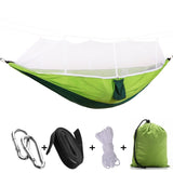 Drop Shipping Portable Mosquito Net Hammock Tent With Adjustable Straps And Carabiners Large Stocking  21 Colors In Stock