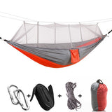 Drop Shipping Portable Mosquito Net Hammock Tent With Adjustable Straps And Carabiners Large Stocking  21 Colors In Stock