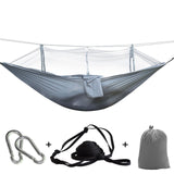 Drop Shipping Portable Mosquito Net Hammock Tent With Adjustable Straps And Carabiners Large Stocking  21 Colors In Stock