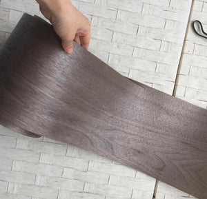 L:2.5Meters  Width:15cm Thickness:0.25mm Walnut Wood Veneer Furniture Edge Strip