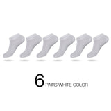 HSS Brand 6Pairs/lot Men Cotton Socks Summer Thin Breathable Socks High Quality No Show Boat Socks Short Men Meias Sokken