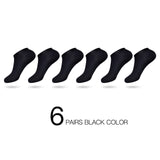 HSS Brand 6Pairs/lot Men Cotton Socks Summer Thin Breathable Socks High Quality No Show Boat Socks Short Men Meias Sokken