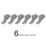 HSS Brand 6Pairs/lot Men Cotton Socks Summer Thin Breathable Socks High Quality No Show Boat Socks Short Men Meias Sokken