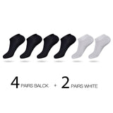 HSS Brand 6Pairs/lot Men Cotton Socks Summer Thin Breathable Socks High Quality No Show Boat Socks Short Men Meias Sokken