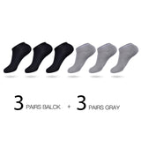 HSS Brand 6Pairs/lot Men Cotton Socks Summer Thin Breathable Socks High Quality No Show Boat Socks Short Men Meias Sokken