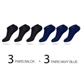 HSS Brand 6Pairs/lot Men Cotton Socks Summer Thin Breathable Socks High Quality No Show Boat Socks Short Men Meias Sokken