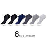 HSS Brand 6Pairs/lot Men Cotton Socks Summer Thin Breathable Socks High Quality No Show Boat Socks Short Men Meias Sokken