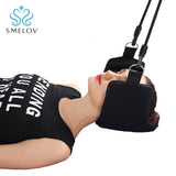 smelov fashion portable Neck Pain Relief relaxing Hammock neck Massager foam napping sleeping pillow cushion For Home Office