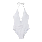 New One Pieces Swimsuit Summer Swim Wear Vintage Beach Wear Bandage Swimsuit Sexy Swimwear Women Bodysuit Bathing Suit