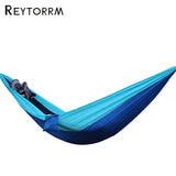 Hiking Camping 270*140cm Hammock Portable Nylon Safety Parachute Hamac Hanging Chair Swing Outdoor Double Person Leisure Hamak