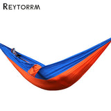 Hiking Camping 270*140cm Hammock Portable Nylon Safety Parachute Hamac Hanging Chair Swing Outdoor Double Person Leisure Hamak