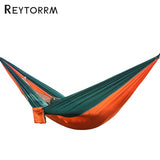 Hiking Camping 270*140cm Hammock Portable Nylon Safety Parachute Hamac Hanging Chair Swing Outdoor Double Person Leisure Hamak