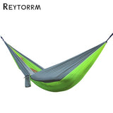 Hiking Camping 270*140cm Hammock Portable Nylon Safety Parachute Hamac Hanging Chair Swing Outdoor Double Person Leisure Hamak