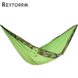 Hiking Camping 270*140cm Hammock Portable Nylon Safety Parachute Hamac Hanging Chair Swing Outdoor Double Person Leisure Hamak