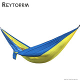 Hiking Camping 270*140cm Hammock Portable Nylon Safety Parachute Hamac Hanging Chair Swing Outdoor Double Person Leisure Hamak