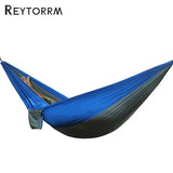 Hiking Camping 270*140cm Hammock Portable Nylon Safety Parachute Hamac Hanging Chair Swing Outdoor Double Person Leisure Hamak