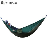 Hiking Camping 270*140cm Hammock Portable Nylon Safety Parachute Hamac Hanging Chair Swing Outdoor Double Person Leisure Hamak