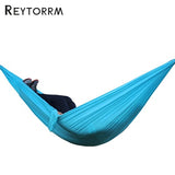 Hiking Camping 270*140cm Hammock Portable Nylon Safety Parachute Hamac Hanging Chair Swing Outdoor Double Person Leisure Hamak