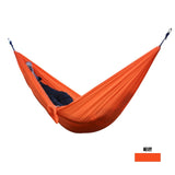 Portable Lightweight Nylon Parachute Double Hammock Multifunctional 2 People Hamak Camping Backpacking Travel Beach Yard Garden