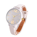 Design Quartz Artificial Women Band Simple Leather Watch Fashion Wrist