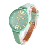 Design Quartz Artificial Women Band Simple Leather Watch Fashion Wrist