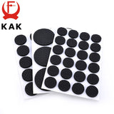 KAK 1-24PCS Self Adhesive Furniture Leg Feet Rug Felt Pads Anti Slip Mat  Bumper Damper For Chair Table Protector Hardware