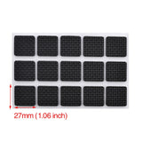 KAK 1-24PCS Self Adhesive Furniture Leg Feet Rug Felt Pads Anti Slip Mat  Bumper Damper For Chair Table Protector Hardware